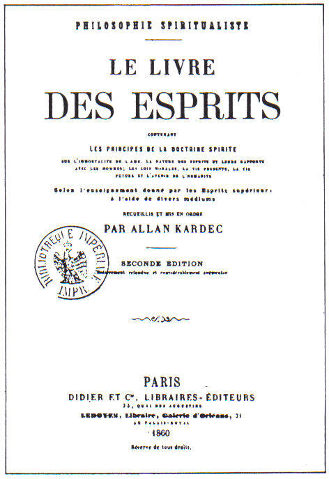 The Spirits Book Allan Kardec